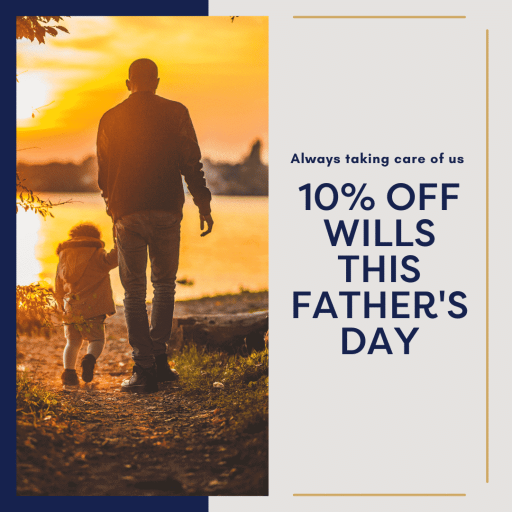 10% off wills this Father's Day